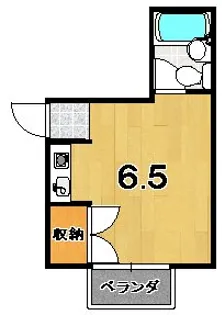 吉村ハイツ【3階】の間取り