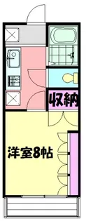 オリーブハウス1【1階】の間取り