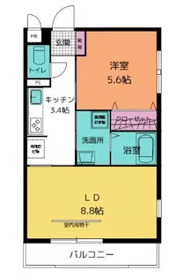 LAVIE長嶺【1階】の間取り