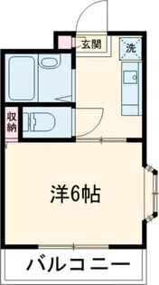 アブニール大森【1階】の間取り