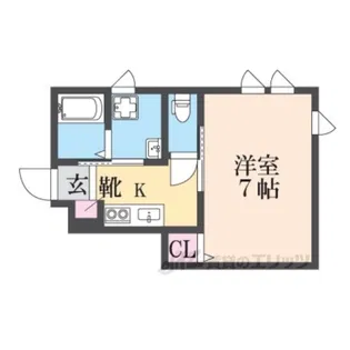 INTEGRALSAKAEMACHI【1階】の間取り