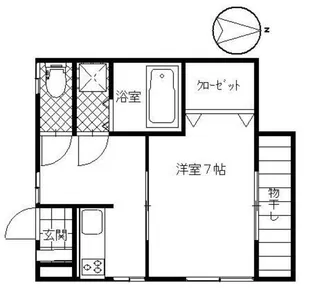 グレイスハイム【1階】の間取り