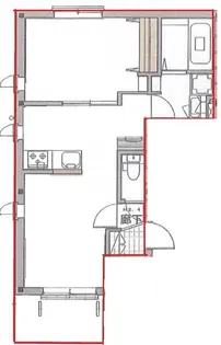 FLORIDO南浦和【1階】の間取り