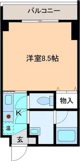 ラヴニール金沢駅西【6階】の間取り
