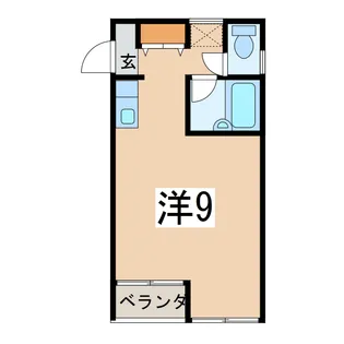 キャットハウスV【1階】の間取り