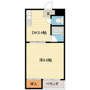 ベール【1階】の間取り