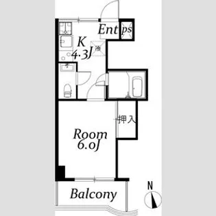 小山ステーションヒルズ【4階】の間取り