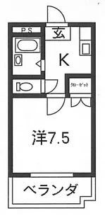 ムラキビル【4階】の間取り