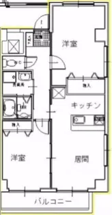 エクロール【3階】の間取り