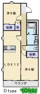MO-VII【3階】の間取り