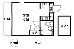 レミニョン【4階】の間取り
