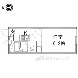 レオパレスヒライ2【1階】の間取り