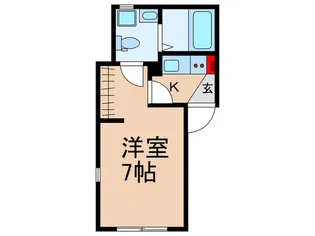 Loach新板橋【1階】の間取り