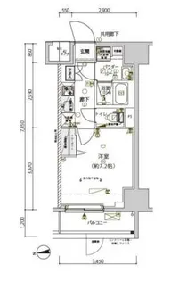 メインステージ南砂町II【1階】の間取り