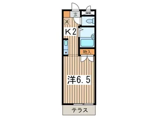 メゾンエスポワ-ル【1階】の間取り