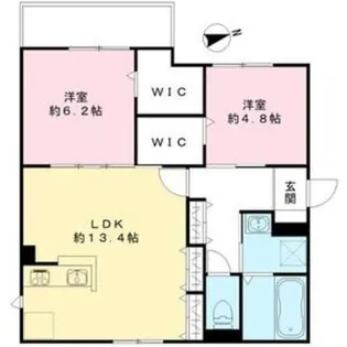 Lien Fort【2階】の間取り