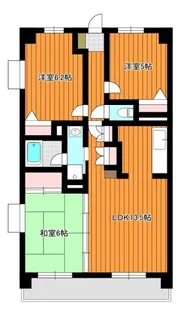 モンドミール和光【3階】の間取り