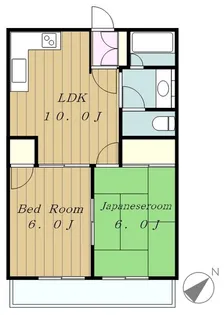 ファミールS&S【1階】の間取り