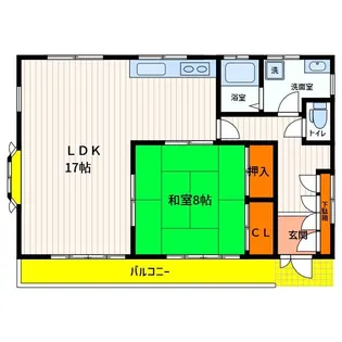 東京都あきる野市秋川3【アパート】の間取り