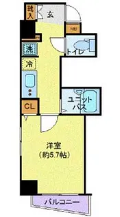 プレール・ドゥーク木場親水公園【2階】の間取り