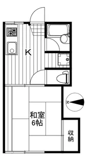 メゾンミスミ【2階】の間取り