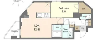 S-RESIDENCE北綾瀬awesome【2階】の間取り
