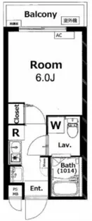 ガラ・ステージ武蔵小金井【1階】の間取り