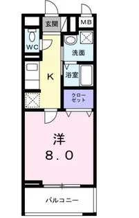 東京都練馬区大泉町2【マンション】の間取り