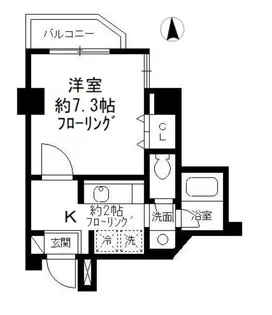 東京都杉並区南荻窪4【マンション】の間取り