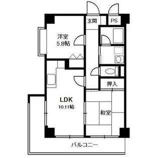 パストラルASAHI【7階】の間取り