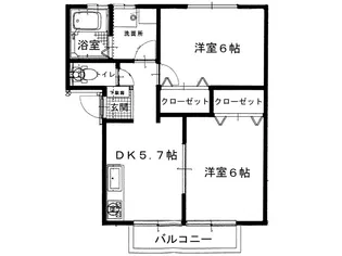 サンガーデン小岩原1号地【2階】の間取り
