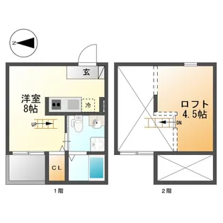 Felicita熱田(フェリチタ熱田)【2階】の間取り