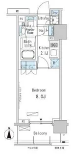 パークアクシス蒲田ステーションゲート【3階】の間取り