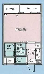 神奈川県横浜市保土ヶ谷区天王町1【マンション】の間取り