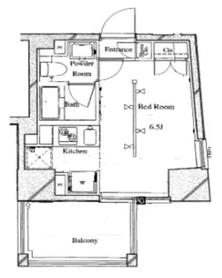 アルテシモリンクディセラ【9階】の間取り