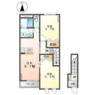 グリシーヌの間取り