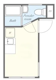 東京都中央区新富1【マンション】の間取り
