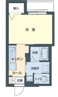 スタジオーネ駅南【3階】の間取り