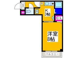 メープルコート【3階】の間取り
