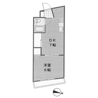新宿パークサイド永谷【3階】の間取り