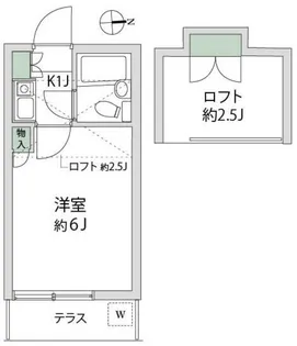 アートパレス石神井公園No1【2階】の間取り