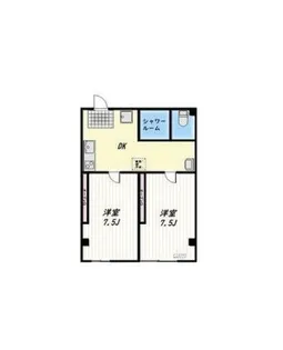 decent【1階】の間取り