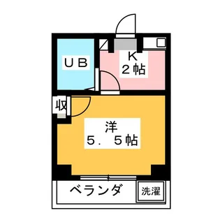 鈴木ハイム【1階】の間取り