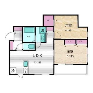 Maison du Bonheur【3階】の間取り