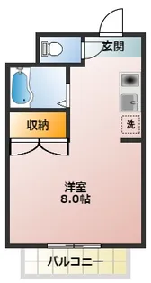 ポナール【2階】の間取り
