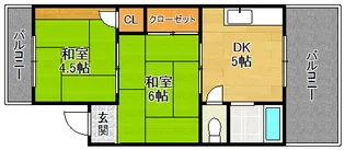 みずほマンション【2階】の間取り