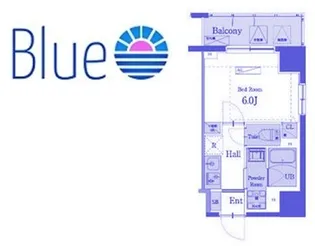 ラグゼナ横浜鶴見【9階】の間取り