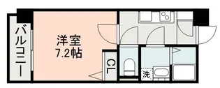 鹿児島県鹿児島市加治屋町【マンション】の間取り