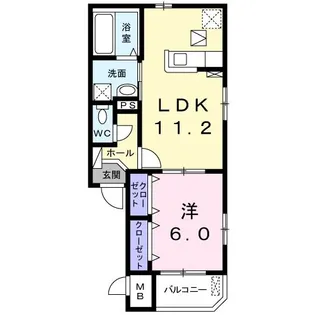 casa ariettaII【1階】の間取り