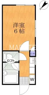 ハーフムーンMOCHI【1階】の間取り